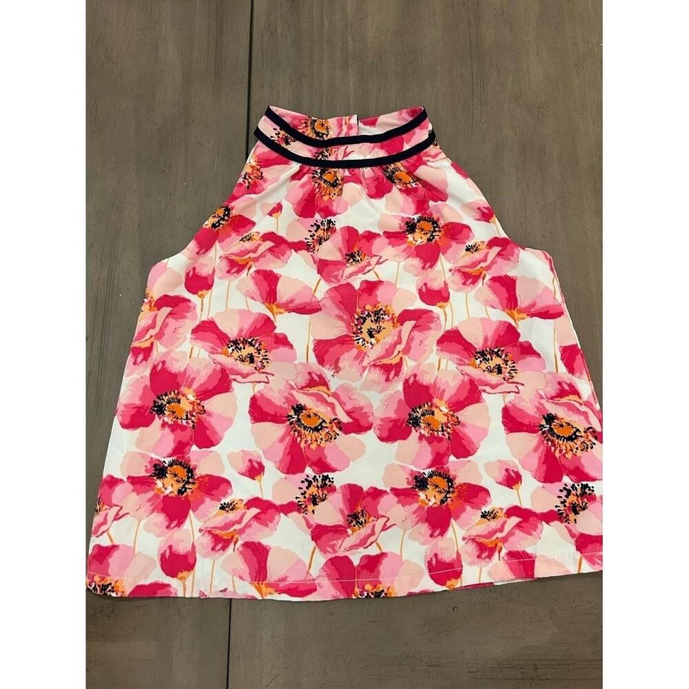 Janie-and-jack Pink and White Vest